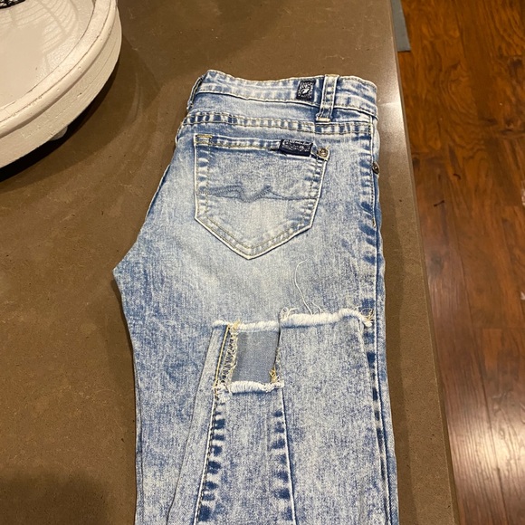 Girls 7 for all man kind jeans - Picture 4 of 4